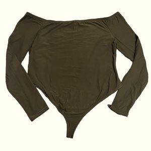 Forest Green Body Suit